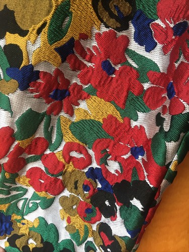 Cynthia Rowley Wren Jacquard Floral Pants, 6 - Picture 8 of 12