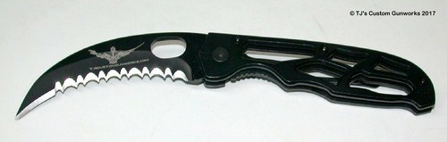 Deathmaster's QuickRipper™ Fast Deployment Talon Pocket Folding Knife Karambit - Picture 6 of 12