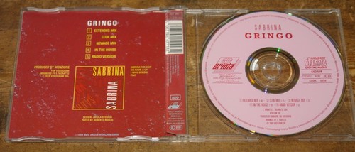 SABRINA ~ GRINGO ~ UK 5-TRACK CD SINGLE EXCELLENT CONDITION - Picture 2 of 4