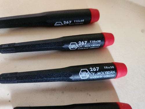 Juego 6 Wiha Alemania Torx Precisión Estrella Punta - 267 - Imagen 3 de 6