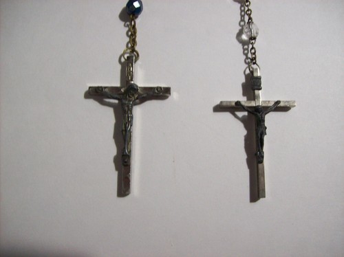 Konvolut alter bis jetzt religiöser katholischer Rosenkranz, Medaillen, + Verschiedenes - Bild 4 von 19