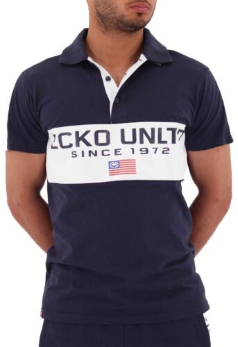 🔥 Ecko Unltd Herren Polo T-Shirt - Kurzarm Classic Fit Baumwolle Polo Tees 🔥 - Bild 6 von 9