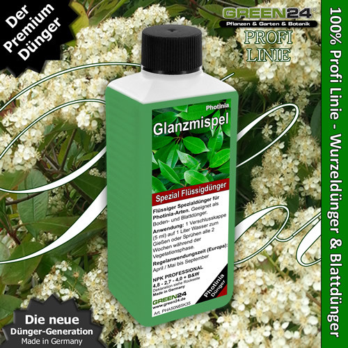 Photinia-Dünger Pflanzen Flüssigdünger für Glanzmispel Lorbeermispel Photinien - Bild 1 von 6