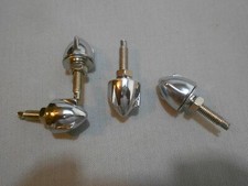 New Chrome 3 Wing Bullet License Plate Fastener Bolts Custom Bolt Custom Bolts New Chrome 3 Wing Bullet License Plate Fastener Bolts Custom Bolt Custom Bolts