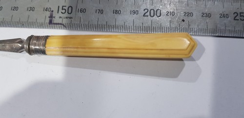 JUEGO DE CUBIERTOS ANTIGUOS 24 PIEZAS EN CAJA DE MADERA (23 AHORA FALTA 1 CUCHILLO) - Imagen 20 de 24