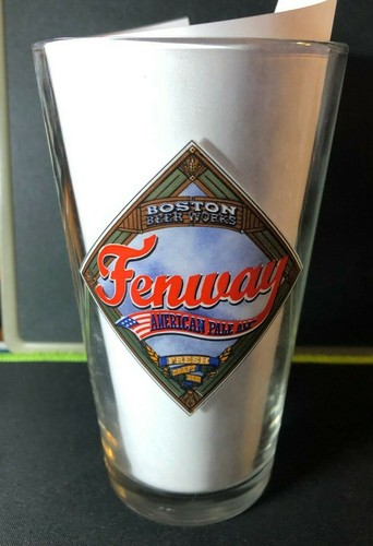 Boston Beer Works Fenway American Pale Ale 16 Unzen Shaker Craft Beer Glas Red Sox