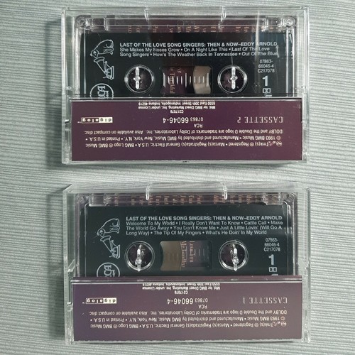 Eddy Arnold, Last Of The Love Song Singers, Then And Now 2 Cassette Box Set - Picture 5 of 9