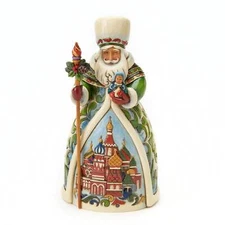 Jim Shore Russian Santa - Grandfather Frost 4017650 Santa's Around The World
