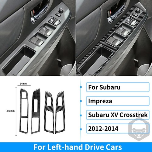 Carbon Fiber Car For Subaru Impreza XV Crosstrek 2012-2014 Gear Panel Instrument - Picture 22 of 56