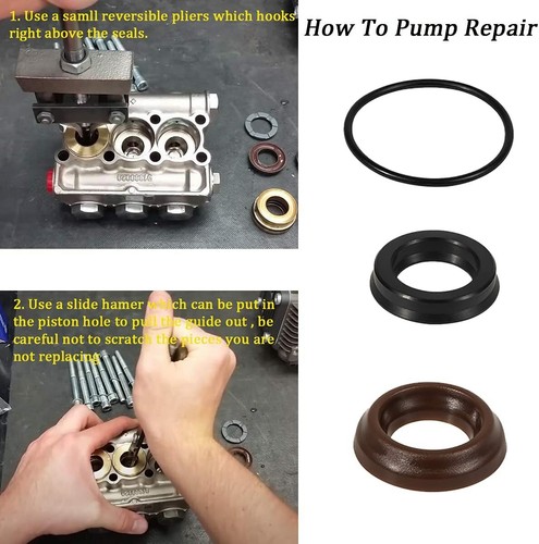 AR1857 Seal Kit 18mm -for Annovi Reverberi Pressure Washer Pump RK RKA RKV XRC - Picture 6 of 11