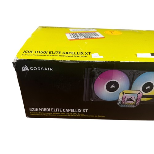 Corsair iCUE H150i Elite CAPELLIX XT Desktop Liquid CPU Cooler-READ DESCR - 第 19/19 張圖片