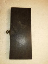 MINIATURE BLACK  WHITE ELECTRIC GUITAR IN CASE