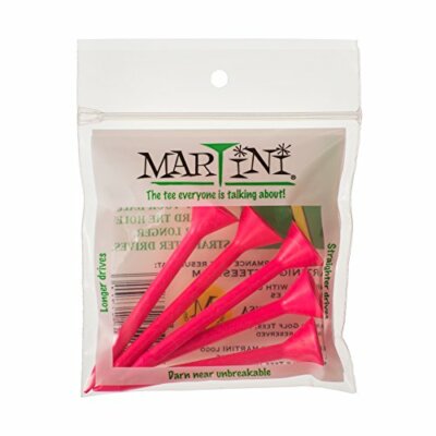Martini Golf Tees 3-1/4'' PINK