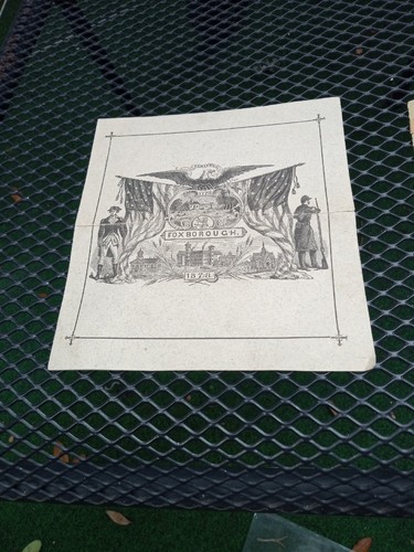 1878 Foxborough, Massachusetts Jahrhundertprogramm - 29. Juli - Bild 2 von 6