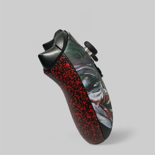 Soft Red & Black Joker - RGB LED -Custom Wireless Controller For Xbox Or PC - Picture 3 of 6