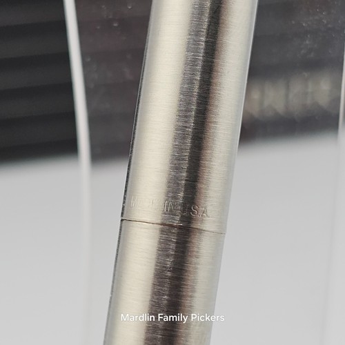 Vintage Parker Jotter Ballpoint Pen Stainless Steel USA 1984 TE Code NOS Boxed - Afbeelding 4 van 11