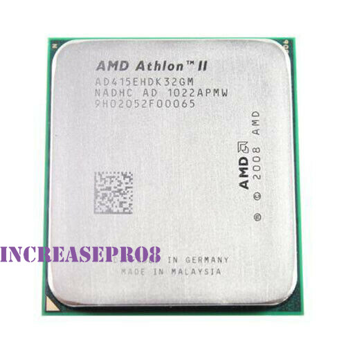 Procesador CPU AMD Athlon II X3 400E X3 405E X3 415E X3 420E Socket AM2+ - Imagen 4 de 5