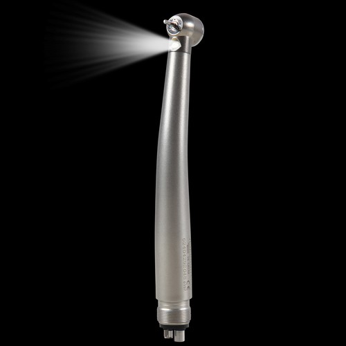 10* Dental LED Glasfaser E-Generator High Speed Handstück Druckknopf 4 Loch - Bild 3 von 24