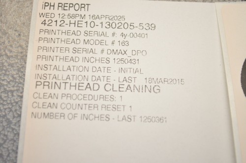 Datamax H-4212 Industrial Direct/Thermal Transfer Label Printer USB Serial LAN - Picture 9 of 9