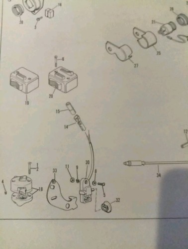 Harley davidson A.M.F.   N.O.S  Leggero M50s, m65, 655, rapido,Stop switch - Picture 5 of 6