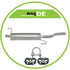 Auspuff Endschalldämpfer Opel Corsa D 1.2i Schrägheck 2006-2009 inkl.Montagesatz