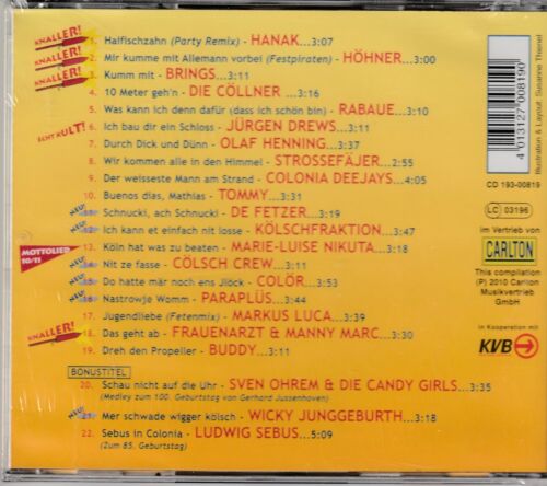 KARNEVAL CD'S ZUM SELBER AUSSUCHEN EINMAL PORTO NEUWARE - Bild 9 von 26