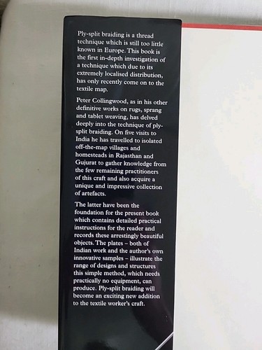 THE TECHNIQUES OF PLY-SPLIT BRAIDING By Peter Collingwood - Hardcover - Bild 4 von 7
