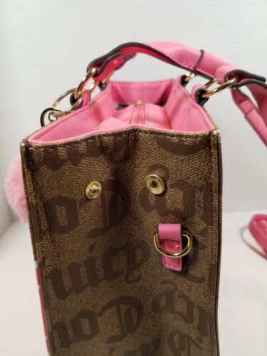 Juicy Couture Rosa Francés Latte Billboard Bolso Cartera Bolso Cartera - Imagen 11 de 22