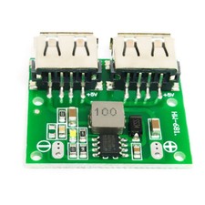 Dual USB Output 9V/12V/24V to 5V3A DC-DC Car Charging Step-Down Regulator Module