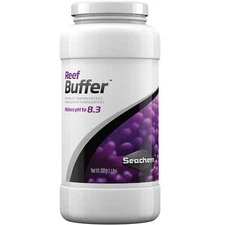 Seachem Reef Buffer 500 grams Powder Raise pH to 8.3 Live Coral Reef Aquariums