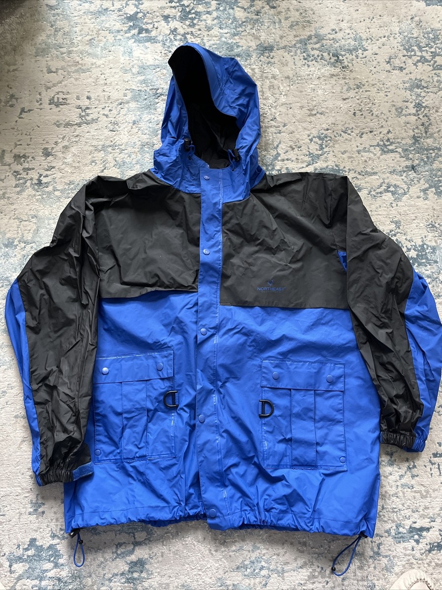 EUC Northeast Outfitters Polyvinyl Waterproof Mens Raincoat