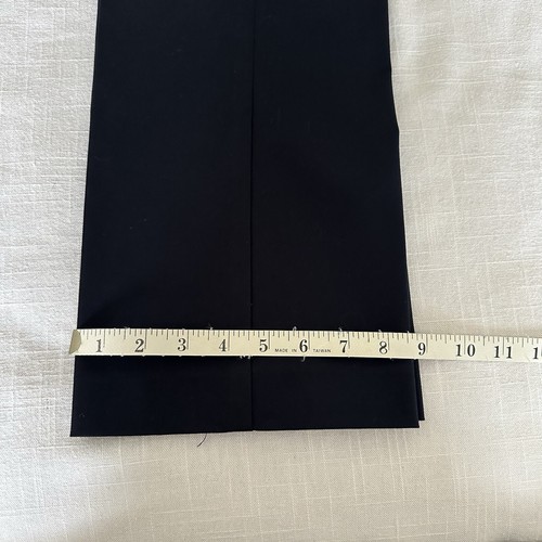 Theory Pants Womens Small Low Rise Boot Cut Navy Capsule Minimalist Office - Picture 10 of 12