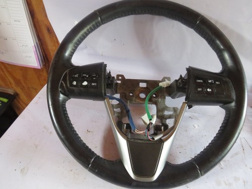 13 2013 MAZDA CX-9 LEATHER WRAPPED STEERING WHEEL AUDIO AND CRUISE SWITCH - Picture 5 of 10