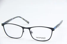 NEW MOREL NOMAD 40045N NB01 BLACK BLUE BROWN AUTHENTIC EYEGLASSES 52-17