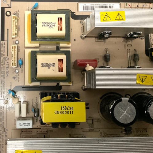 LNT4661FX Samsung Power Supply BN44-00168A Backlight Inverter Board SIP460A - Picture 5 of 6