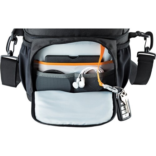 Lowepro Nova 170 AW II Camera Bag (Black) - Picture 11 of 12