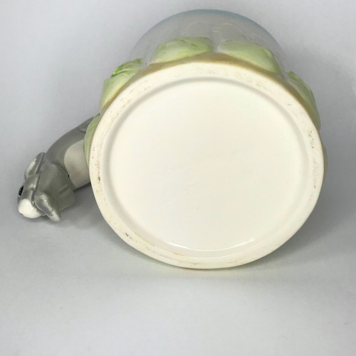 Taza vintage Bergschrund conejo asa cerámica 1988 primavera Pascua - Imagen 9 de 12