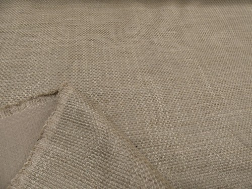 Tela de tapicería de lino tejida LAURA ASHLEY DALTON SABLE 10 metros - Imagen 1 de 5