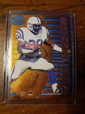 1996 Pacific Dynagon Gold Tandems Marshall Faulk Drew Bledsoe #15 HOF