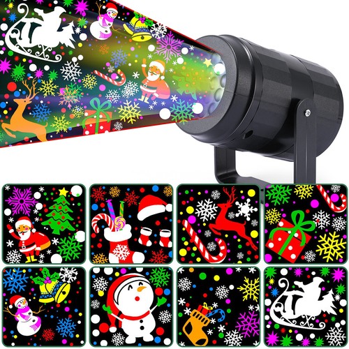 Christmas Laser LED Projector Light Xmas Lamp Moving Outdoor 26 HD Effects Lamp - Picture 55 of 63