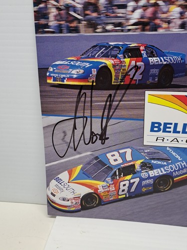 Joe Nemecheck Autographed Signed 8 1/2 X 11 Photo American Racing Driver - Picture 2 of 3