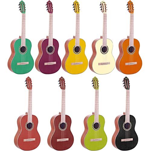 Valencia Classical Guitar Nylon Guitar 4/4 Size Nut Width 45mm VC354H PK - Picture 6 of 6