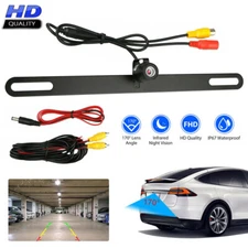 170° HD Car Reverse Backup Night Vision Camera Rear View Parking Cam Waterproof