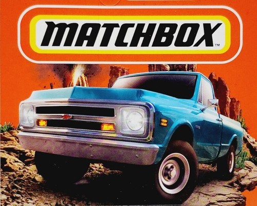 2024 Matchbox 1968 Chevy C10 Pickup Truck Green #19/100 Very Nice Casting - Bild 2 von 6
