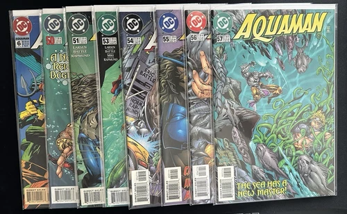 Mixed Lot DC Comics: Aquaman & Superman in Action Comics VF/NM