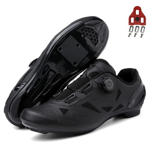 Professional Men's MTB Cycling Shoes Road Bicycle Non-slip Self-locking Shoes - Picture 10 of 35