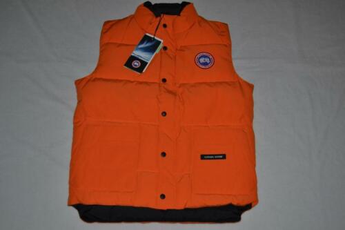 Canada Goose Hommes Freestyle Gilet Coucher de Soleil Orange 4150M Tout Tailles - Photo 1/7