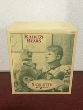 Applause Nicolette Raikes Bears 1991 New In Box