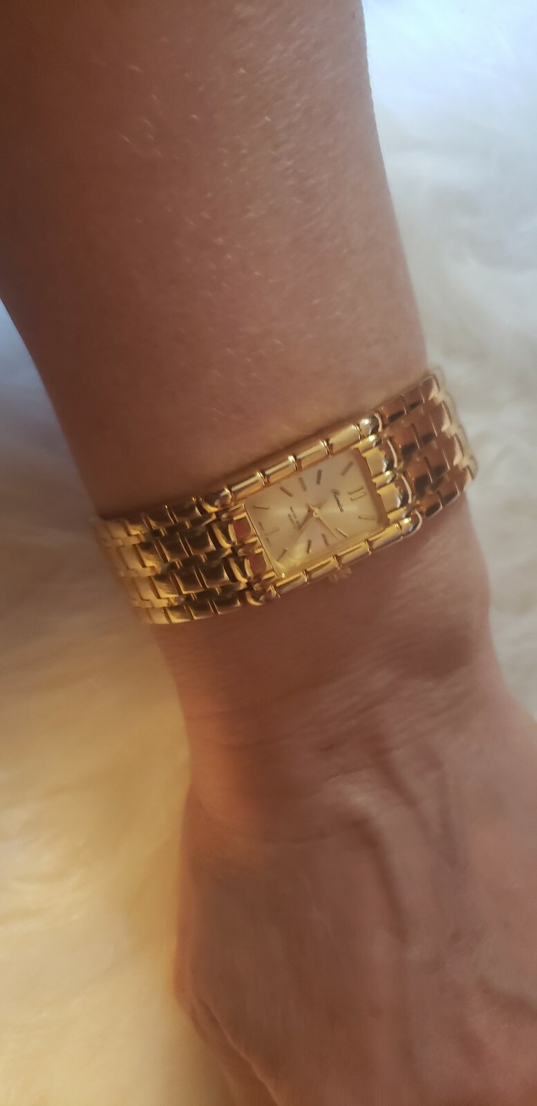 RONICA, 18k Gold Plated, Water Resistant Quartz Watch, Japan Movement