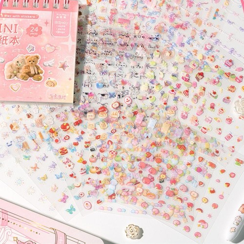 24pcs No-Repeat Cup Stickers Decal Nail Art Sticker For Nail Art Decoration